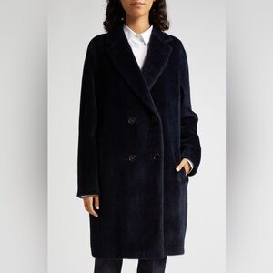 MaxMara Roseto alpaca&wool coat, nwt, size 38 Italian, XS/S or 0/2